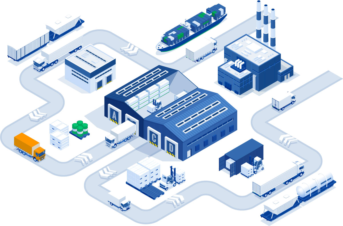 Abläufe in der Industrie